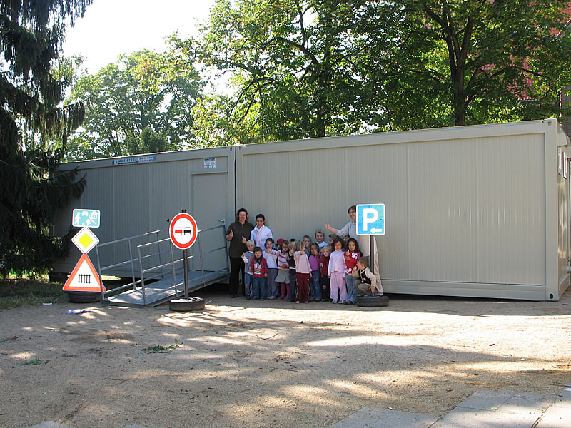 Raumcontainer-Anlage: Kindergarten