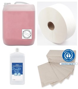 Produktbilder Starterpaket Verbrauchsartikel WC-Container