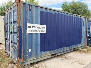 Seecontainer 20 Fuss gebraucht